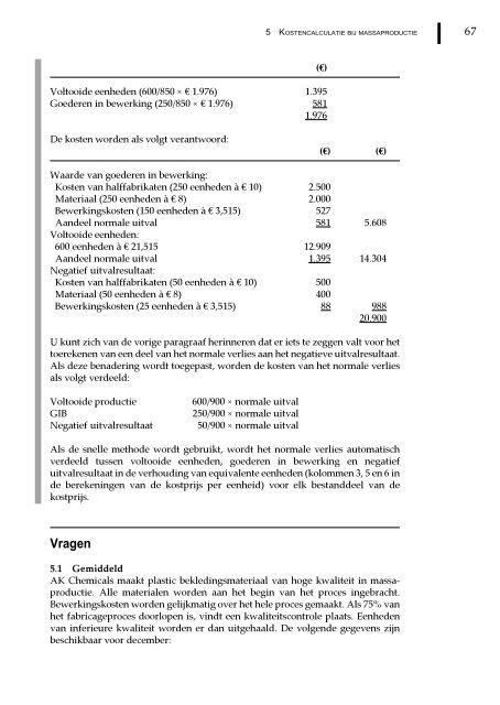 Management en cost accounting