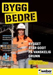 2 Bygg Bedre - Weber