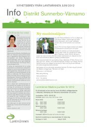 Infoblad juni 2012 - Lantmännen