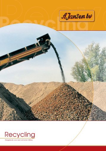 J 4997 Brochure Recycling 3-luik.indd - Jansen BV