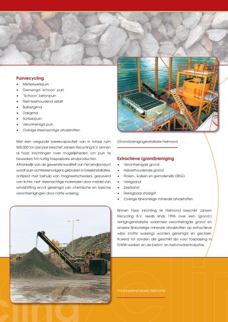 J 4997 Brochure Recycling 3-luik.indd - Jansen BV