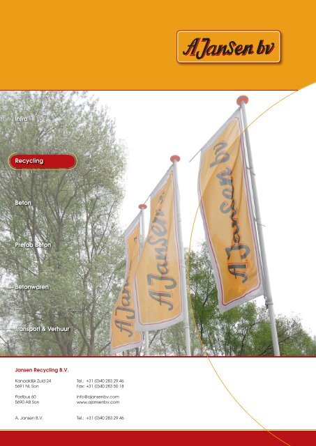 J 4997 Brochure Recycling 3-luik.indd - Jansen BV