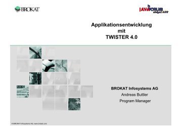 brokat - Java Forum Stuttgart