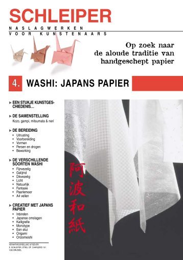 Japans papier - Schleiper