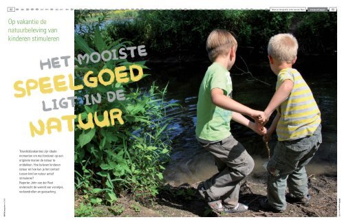 Het mooiste speelgoed ligt in de natuur (pdf) - Tuinen & Teksten