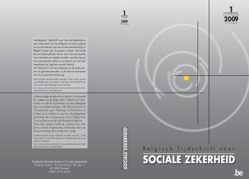 2009 - FOD Sociale Zekerheid
