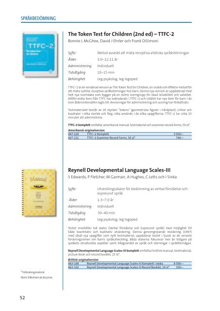 Produktkatalog - Hogrefe