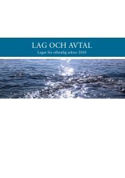 LAG OCH AVTAL - OFR