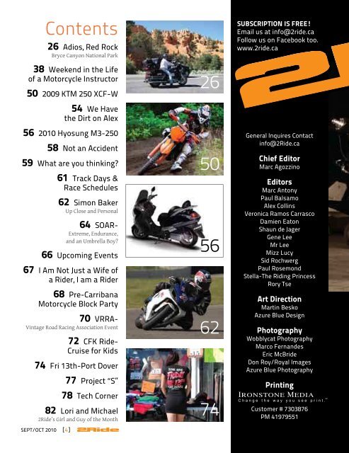 NORTON Commando 961 - 2ride.ca Motorcycle Magazine