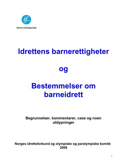 Barneidrett - Norges Amerikanske Idretters Forbund
