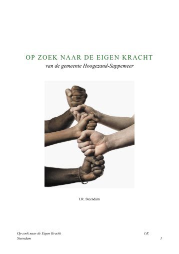 OP ZOEK NAAR DE EIGEN KRACHT - Eropaf