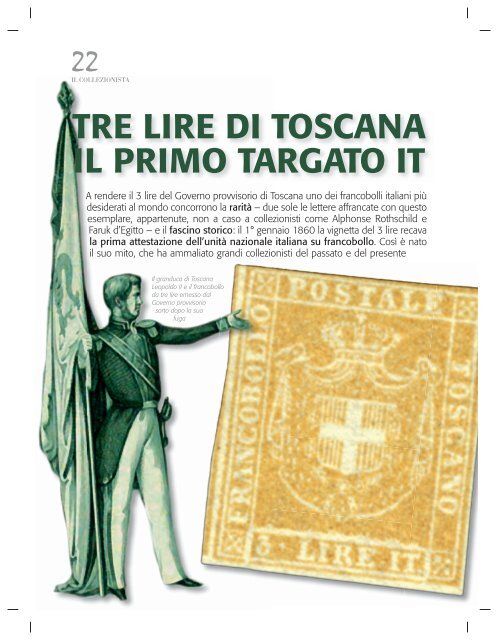 TRE LIRE DI TOSCANA IL PRIMO TARGATO IT Afiroma.it