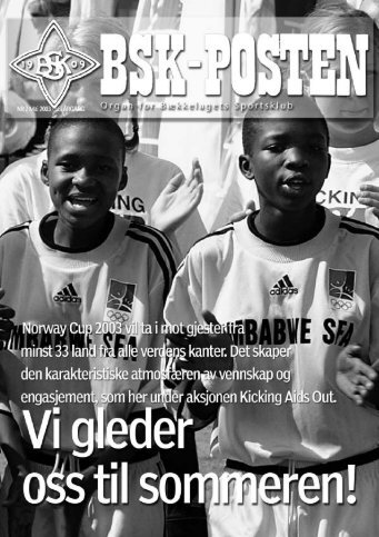 BSK-Posten nr.2 mai 2003 - Bækkelagets Sportsklubs