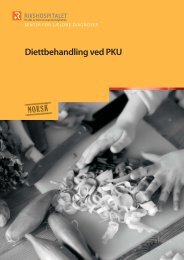 Last ned norsk støttetekst om PKU (20 sider, pdf). - Senter for ...