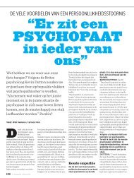 “Er zit een PSYCHOPAAT in ieder van ons” - The Wisdom of ...