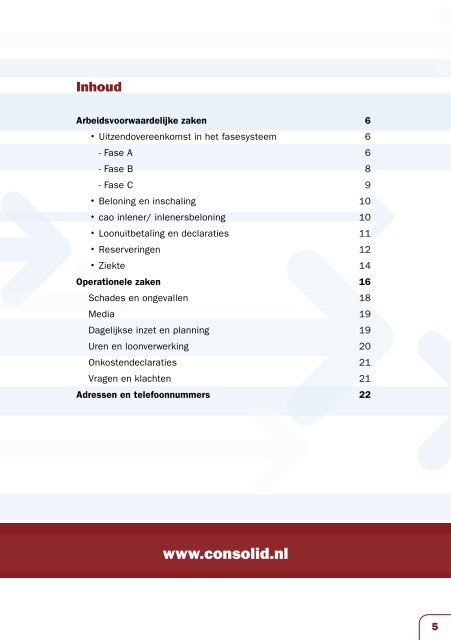 Informatie voor nieuwe flexwerkers - Consolid