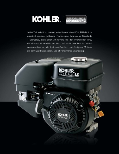 courage - Kohler Engines