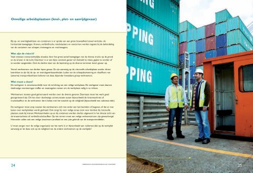 Arbeidsrisico's bij de behandeling van containers - EWS
