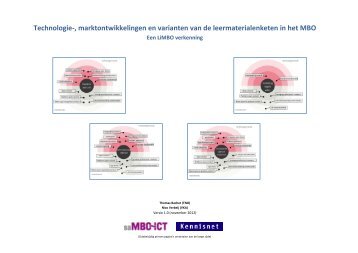 Verkenning ketenvarianten markt en technologie v098 - saMBO-ICT