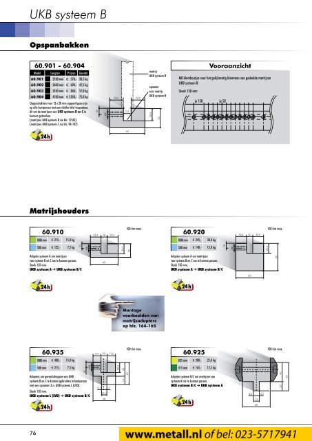 Download hier onze brochure - Metall