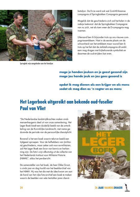 70 jaar GFPI - Museum Brigade en Garde Prinses Irene