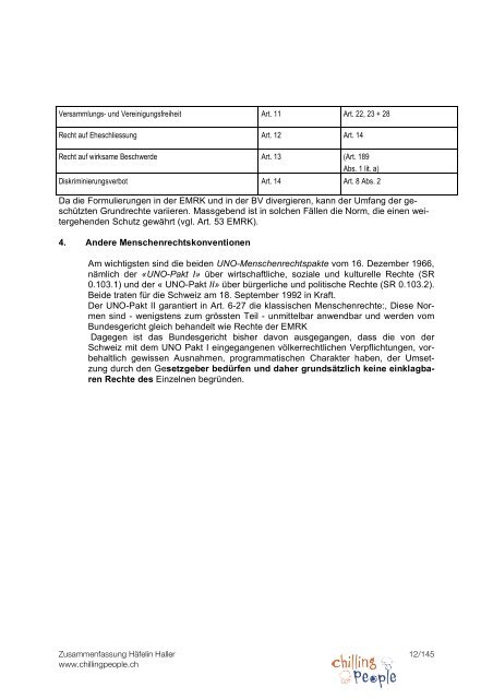 www.chillingpeople.ch 1. Teil: Grundlagen - Kobi