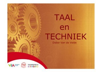 TAAL en TECHNIEK - Technopolis