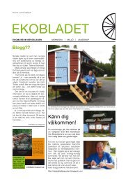 Ekobladet nr 3, 2010 - Ekomuseum Bergslagen