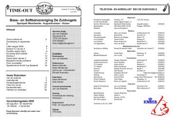 Nr 5. - De Zuidvogels