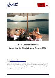Karnten Card Ausflugsziele 3dak