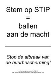 Verkiezingen gemeenteraad Delft 2010 - Stop de ... - Campuscontract