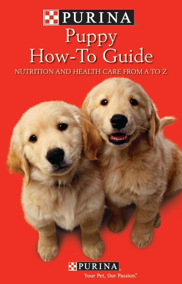 Puppy Care guide - Purina® Pro Club