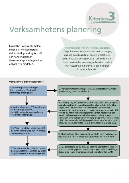 Karlskoga lasarett - Institutet för Kvalitetsutveckling, SIQ