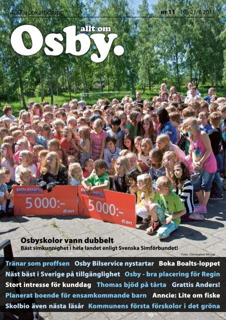 Osbyskolor vann dubbelt - 100% lokaltidning