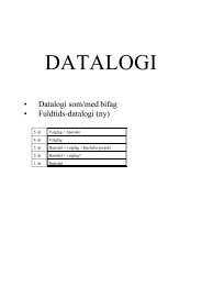 DATALOGI - Steen Toft Jørgensen