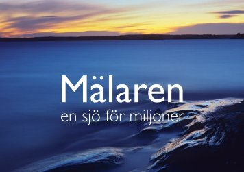 Broschyr om Mälaren