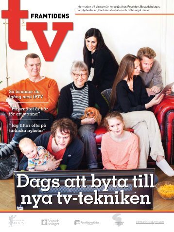 Dags att byta till nya tv-tekniken - Framtidens Bredband