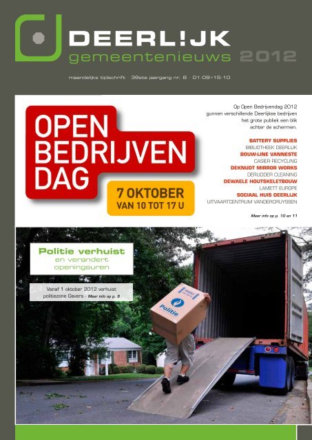 gemeentenieuws 1 september - Deerlijk