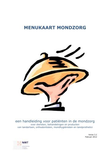 MENUKAART MONDZORG versie 3.2 - Tandarts.nl