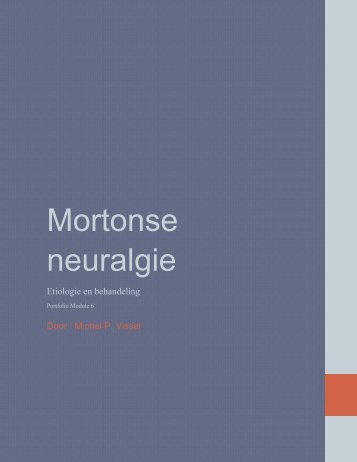 portfolio Mortonse neuralgie - Podosystems.nl