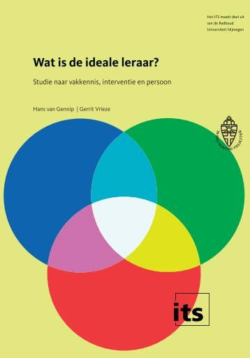 Wat is de ideale leraar? - Onderwijsweb - Hogeschool Utrecht