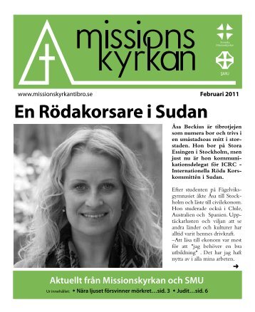 En Rödakorsare i Sudan - Missionskyrkan Tibro