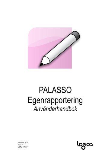PALASSO Egenrapportering - PALASSO - Logica