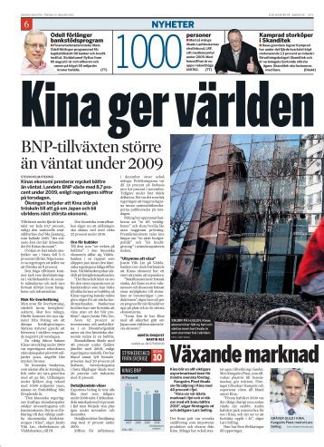 Kina växande exportmarknad för företag i Sverige - Exportera.se