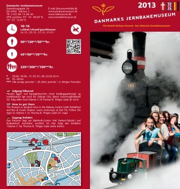 Download our brochure here - Danmarks Jernbanemuseum