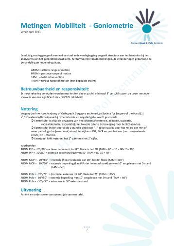 protocol bloeddruk meten