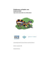 Eindhovens actieplan voor biodiversiteit - Biodiversiteit in Brabant