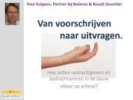 Paul Kuijpers – Balance & Result - BouwLokalen