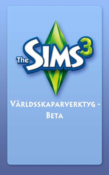 Instruktioner - The Sims 3