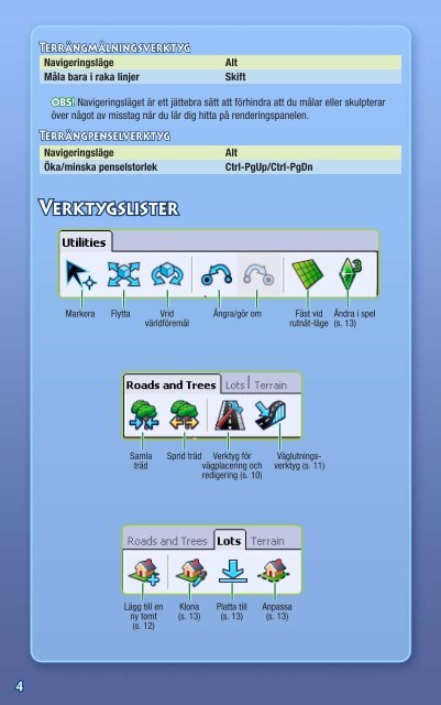 Instruktioner - The Sims 3
